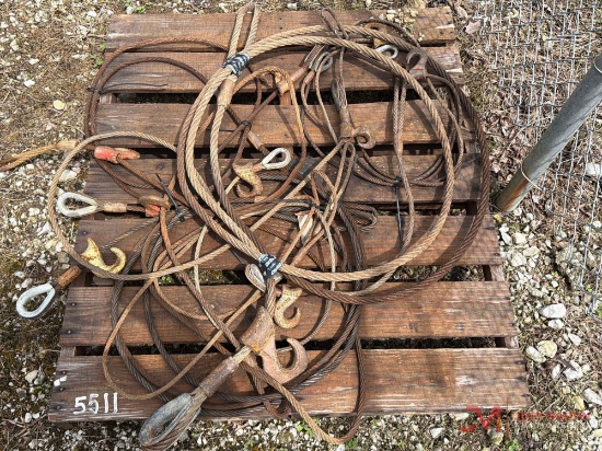 Various Cable Slings And Chokers