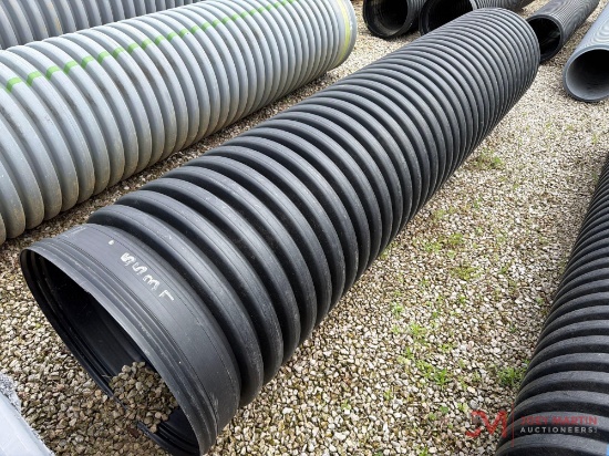 (1) 9' X 24" Corrugated Plastic Pipe