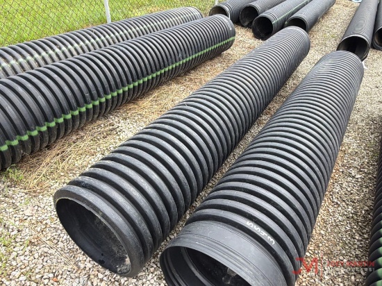 (1) 12' X 18" Corrugated Plastic Pipe