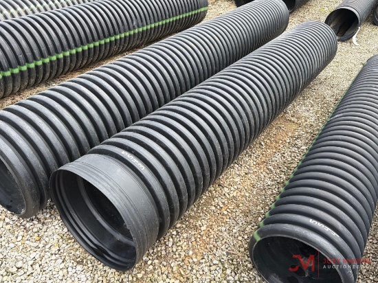 (1) 9' X 18" Corrugated Plastic Pipe