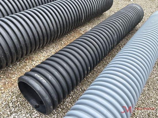(1) 8' X 15" Corrugated Plastic Pipe