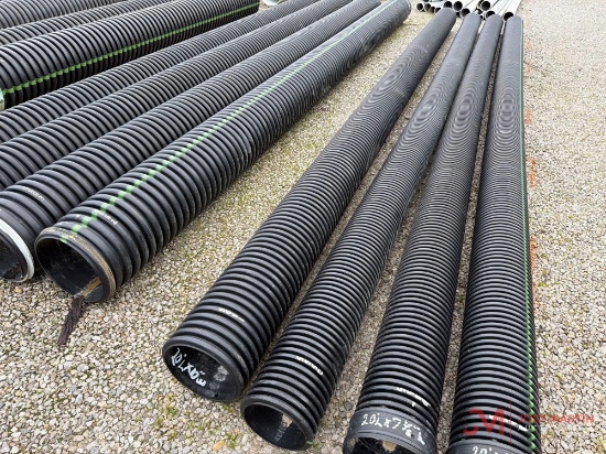 (1) 20' X 10" Corrugated Pipe