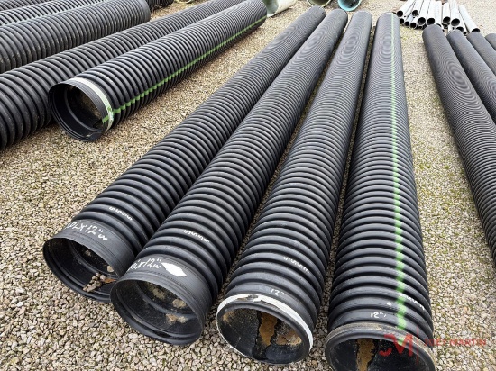 (1) 20' X 12" Corrugated Pipe