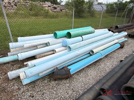 Lot Of Various Pvc Pipe