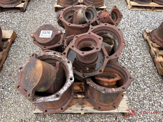Contents Of Pallet Various Metal Pipe Fittings