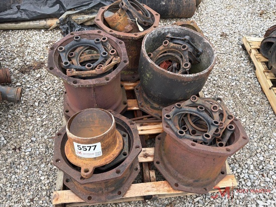 Contents Of Pallet Various Metal Pipe Fittings