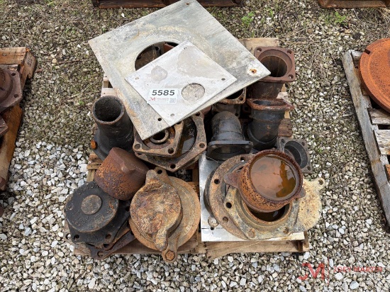 Contents Of Pallet Various Metal Pipe Fittings