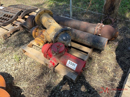 Contents Of Pallet Fire Hydrates And Pipe
