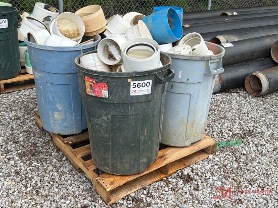 Contents Of Pallet Various Pvc Pipe Fittings