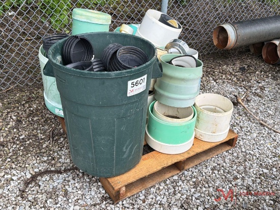Contents Of Pallet Various Pvc Pipe Fittings