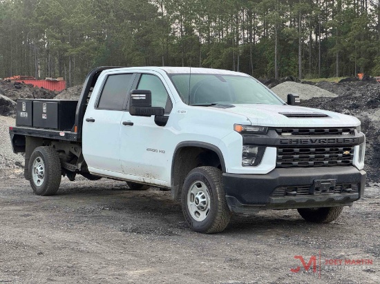 2021 CHEVROLET SILVERADO 2500 HD FLATBED TRUCK