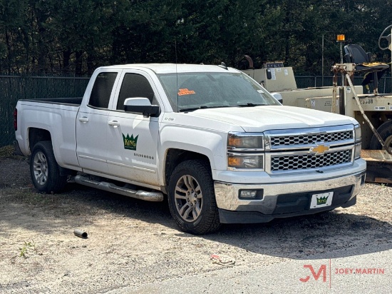 2015 CHEVROLET SILVERADO 1500 LT PICKUP TRUCK
