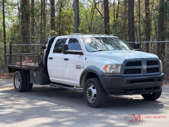 2014 RAM 5500 HEAVY DUTY FLATBED TRUCK
