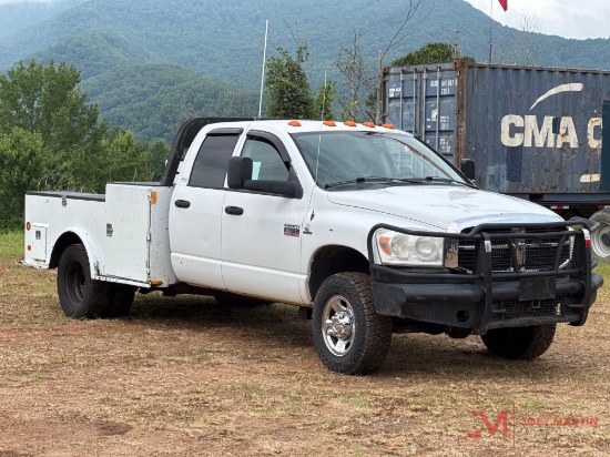 2008 Ram 3500 Slt Heavy Duty Flatbed Truck