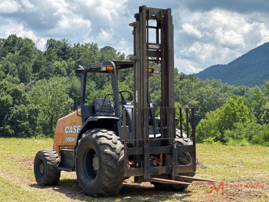 2017 Case 586h Rough Terrain Forklift