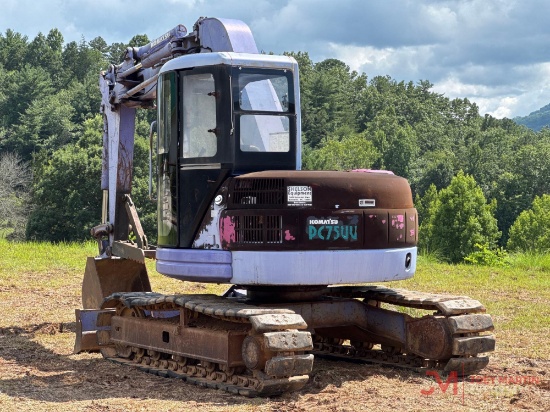 Komatsu Pc75uu Hydraulic Excavator