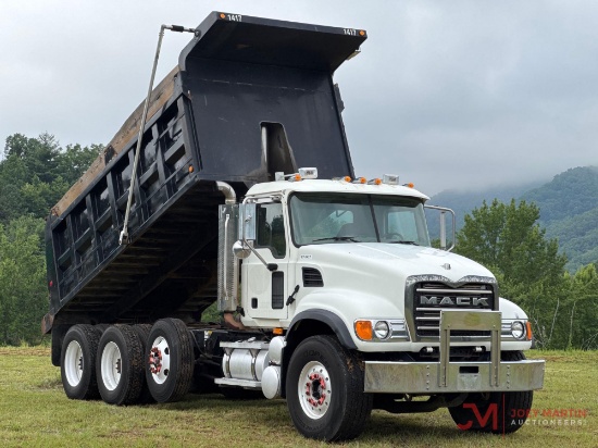 2007 Mack Gv713 Granite Tri Axle Dump Truck