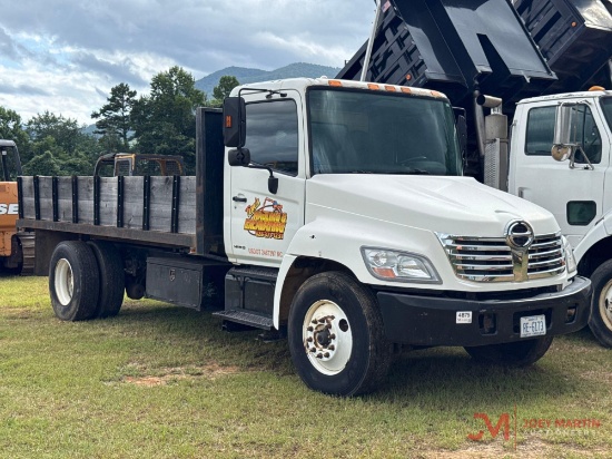 2007 Hino Single Axle Flatbed Dump Truck