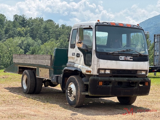 1998 Gmc T7500 Flatbed Truck