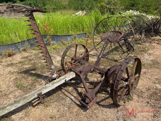 Horse Drawn Riding Sickle Mower