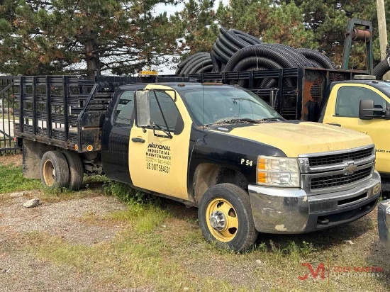 2009 CHEVROLET 3500 FLATBED TRUCK