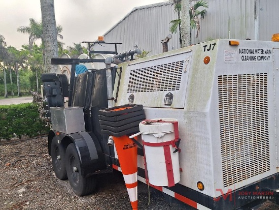 SEWER EQUIPMENT OF AMERICA WATER BLASTER TRAILER