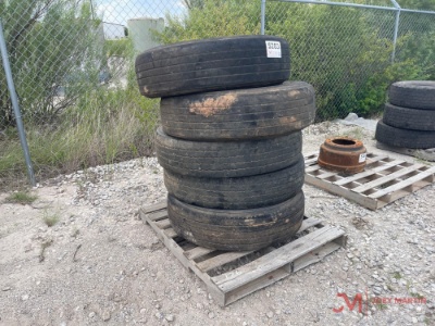 5 Used 295/75r22.5 Truck Tires
