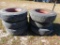 (6) 11R22.5 Tires & Wheels