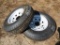 (2) ST235/80D-16 Tire and Wheels