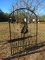 Metal 4' Horse Head Gate w/ Post