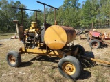 Water Pump CAT Irrigation Unit on Trailer