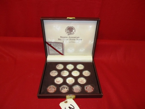 1 oz. .999 Silver Proof Big Game Coin