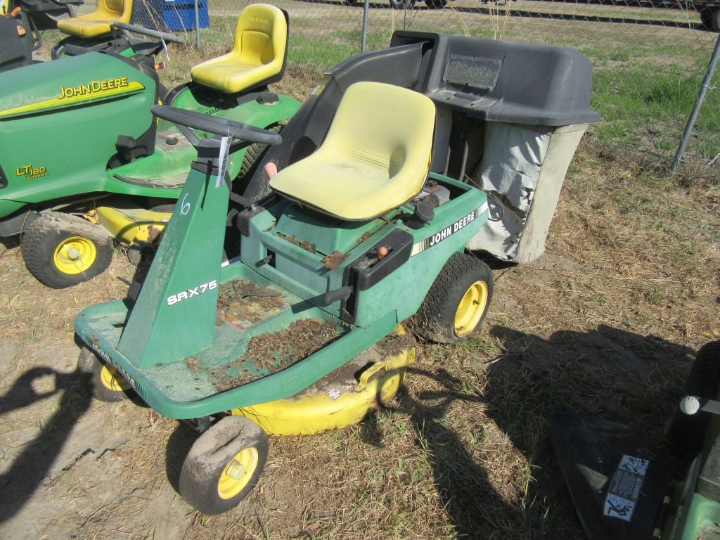 ABSOLUTE John Deere SRX75 Lawn Mower Inoperable Proxibid