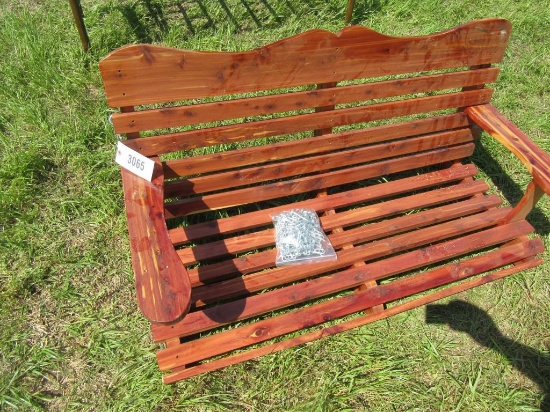 Red Cedar Porch Swing