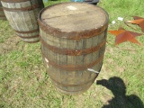 Oak Whiskey Barrel