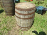 Oak Whiskey Barrel