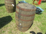 Oak Whiskey Barrel