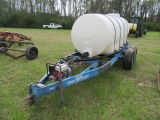 1000 Gallon Poly Nurse Tank on Trailer