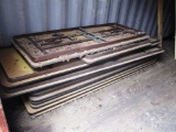 Lot of Particle Board Tables