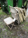 (11) Metal Chairs