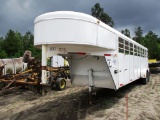 24' Gooseneck Livestock Trailer