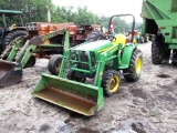 John Deere 3038E w/ 305 Loader