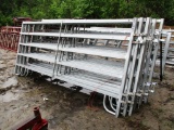 (10) 12' HD Galvanized Corral Panels