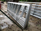 12' HD Galvanized Cattle Feeder Panel