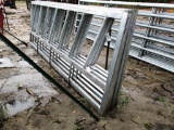 12' HD Galvanized Cattle Feeder Panel