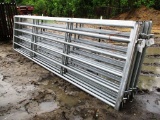 16' HD Galvanized Gate