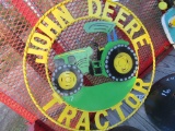 John Deere Tractor Metal Decoration