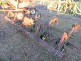(3591)  KMC 4-Row  S Tine Cultivator