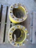 (4049) 2--John Deere Wheel Front Spacers 12