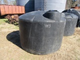 (4051) 1500 Gallon Poly Storage Tank